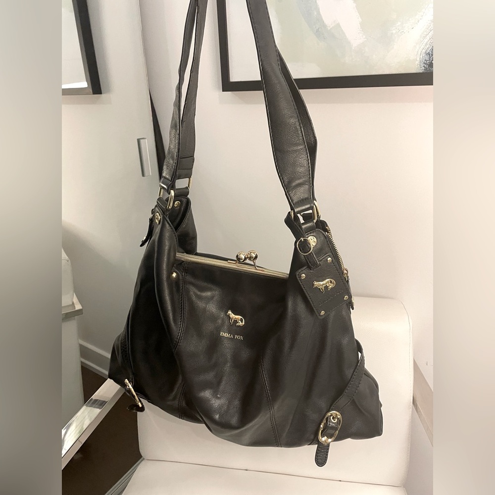Emma Fox XL Leather Bag